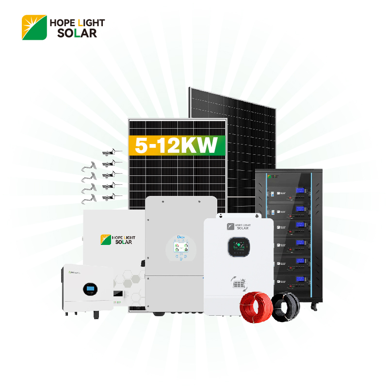 8kw 12kw Three Phase Hybrid Energy Storage System for Residential Energy Saving and Backup