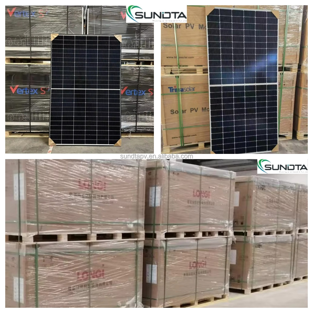 Stock Available Sundta 5KW 8KW 10KW 12KW 15KW 20KW New Innovation Complete Solar Hybrid System Kit With Lithium Battery