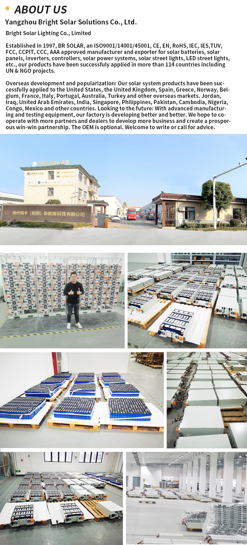 Energy Management Cabinet Details