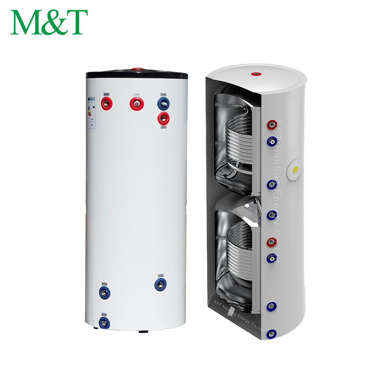 Chinese M&amp;T New Energy Water Floor Heating System Hot Water Storage Tank Two In One Thermodynamic Warmtepomp