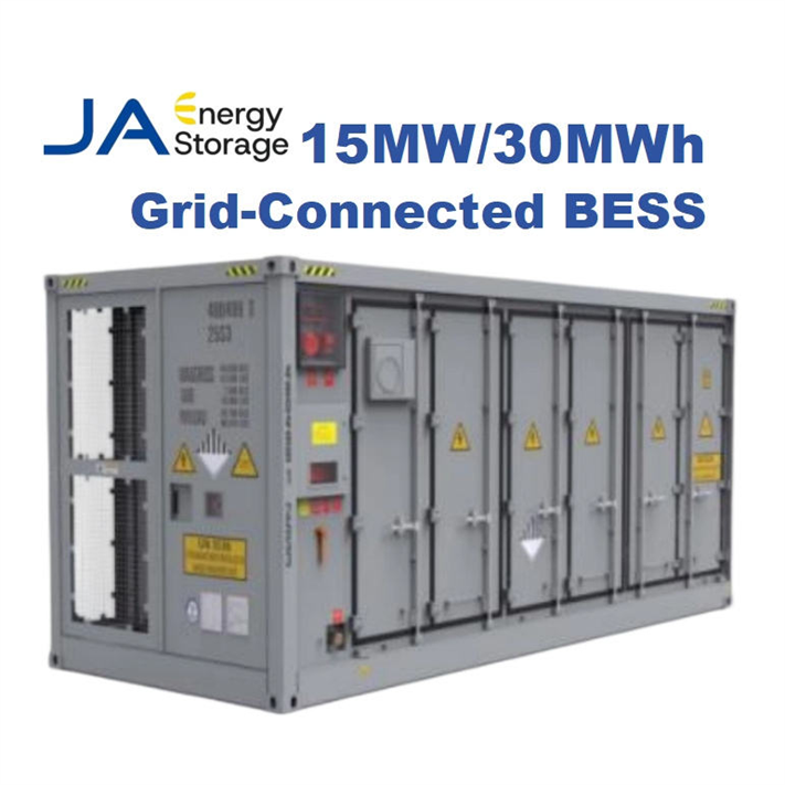 JA Energy Storage Project Introduction - Technical Proposal For 15MWh 20MWh 30MWh Grid-Connected Battery Energy Storage System