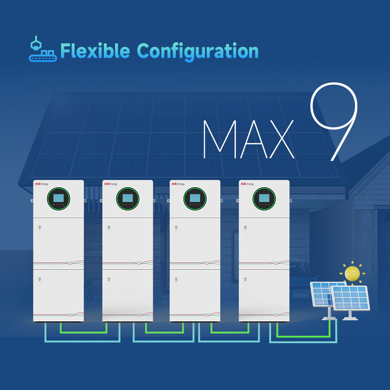 Eve 5.12kwh All-in-One Product for Residential Ess Solar Energy Storage Home Energy Storage System