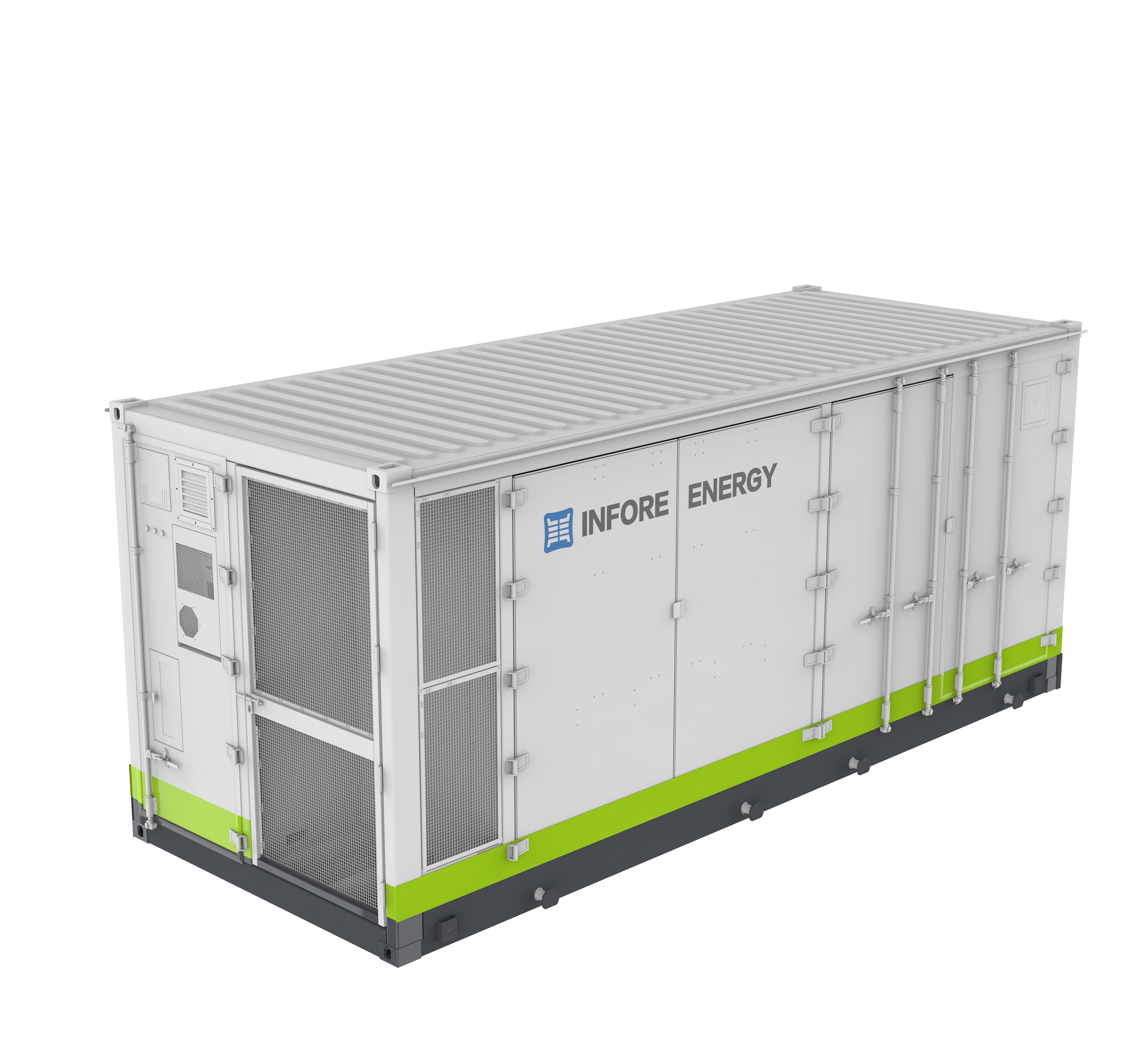 Liquid-Cooled 5MWh LiFePO4 Battery 40ft 6000 Cycle Life Integrated Smart Management System Optimized Charging Energy Storage
