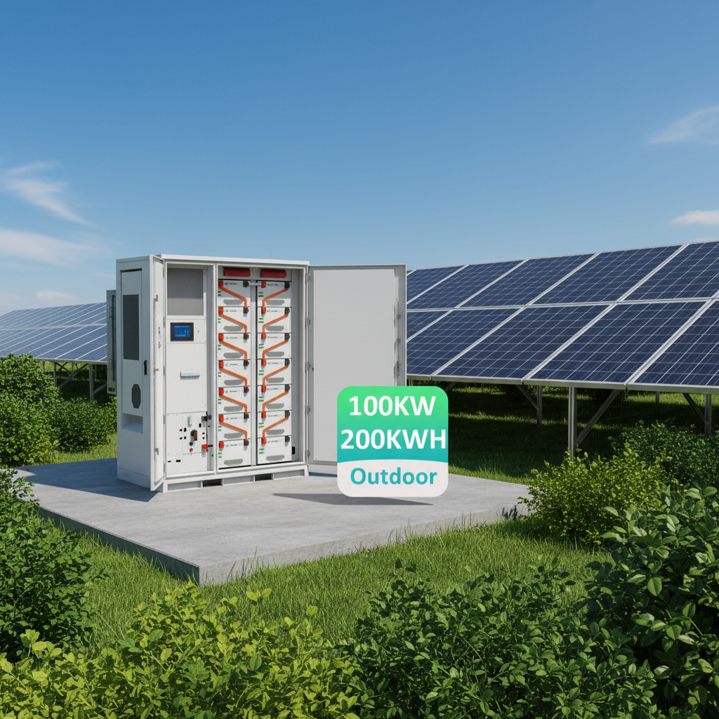 Distributed Energy Storage System | LFP Battery &amp; Bi-Directional PCS &amp; EMS | 50-500 kW / 100-2000 kWh