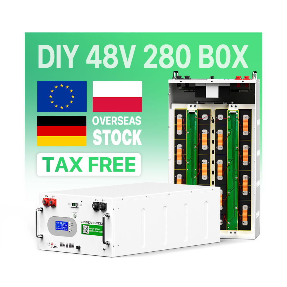 BASEN Emily-Salvo Italy DIY 51.2V LiFePO4 Battery Pack 280Ah 300Ah 306Ah 314Ah Battery Boxes And Racks For Home Energy Storage