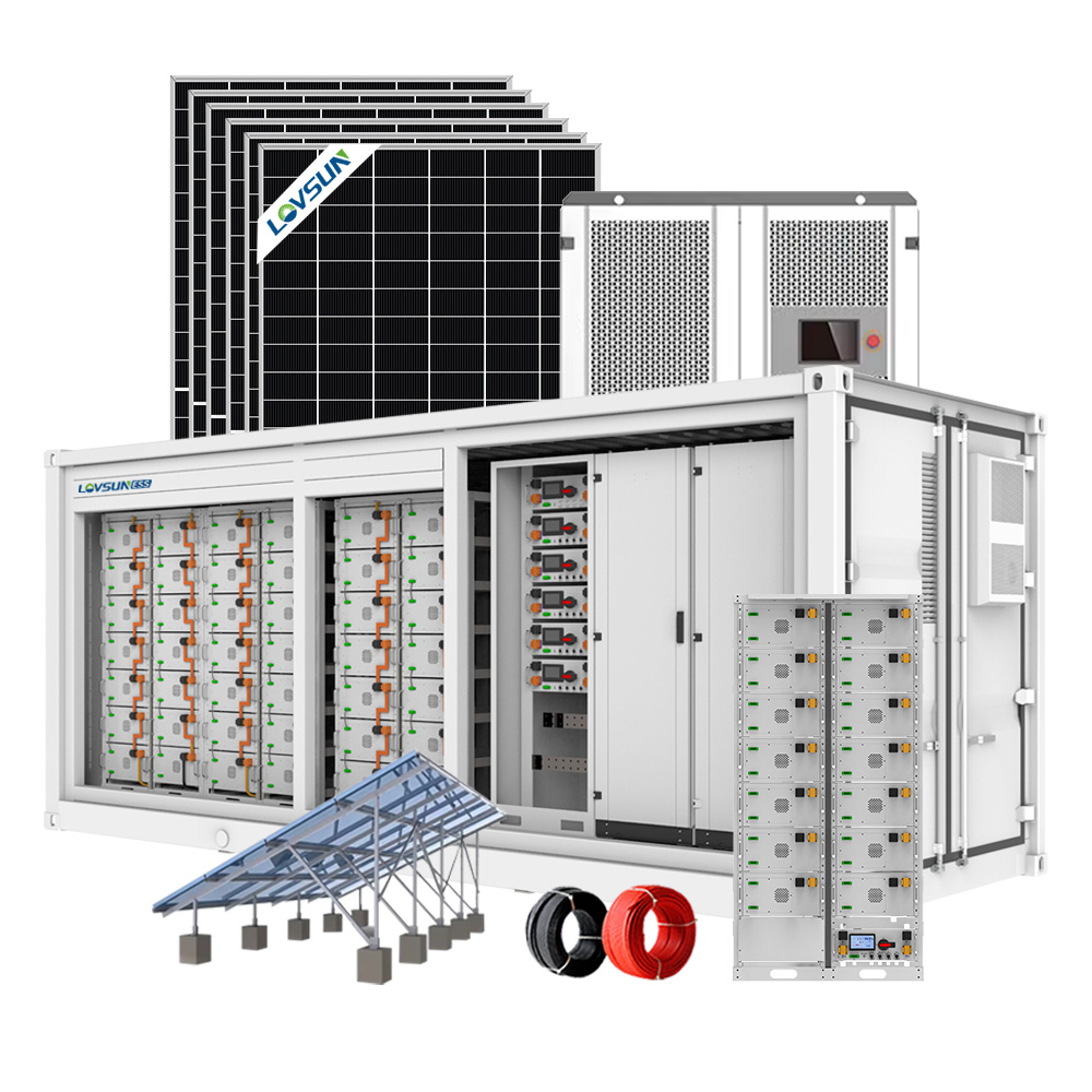 500kW 1MW Lithium Battery ESS Solar Energy Battery System Container 1 MWh 2 MWh Container Energy Storage System for Commercial
