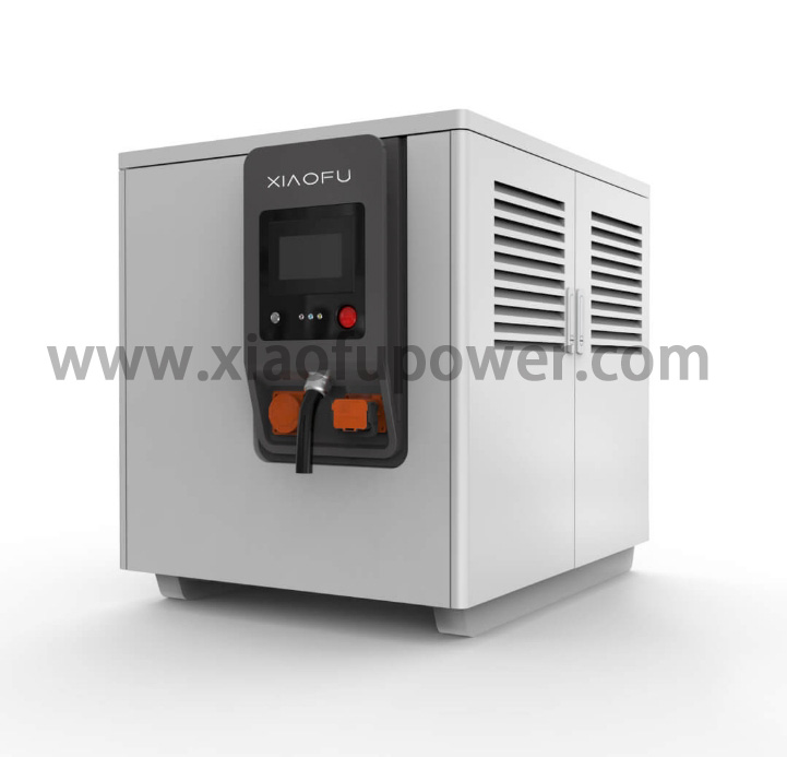 XIAOFU New 75kWh DC Home Energy Storage System 60kW EV Charging Station VPOS OCPP CC Card Pay Floor-Mounted