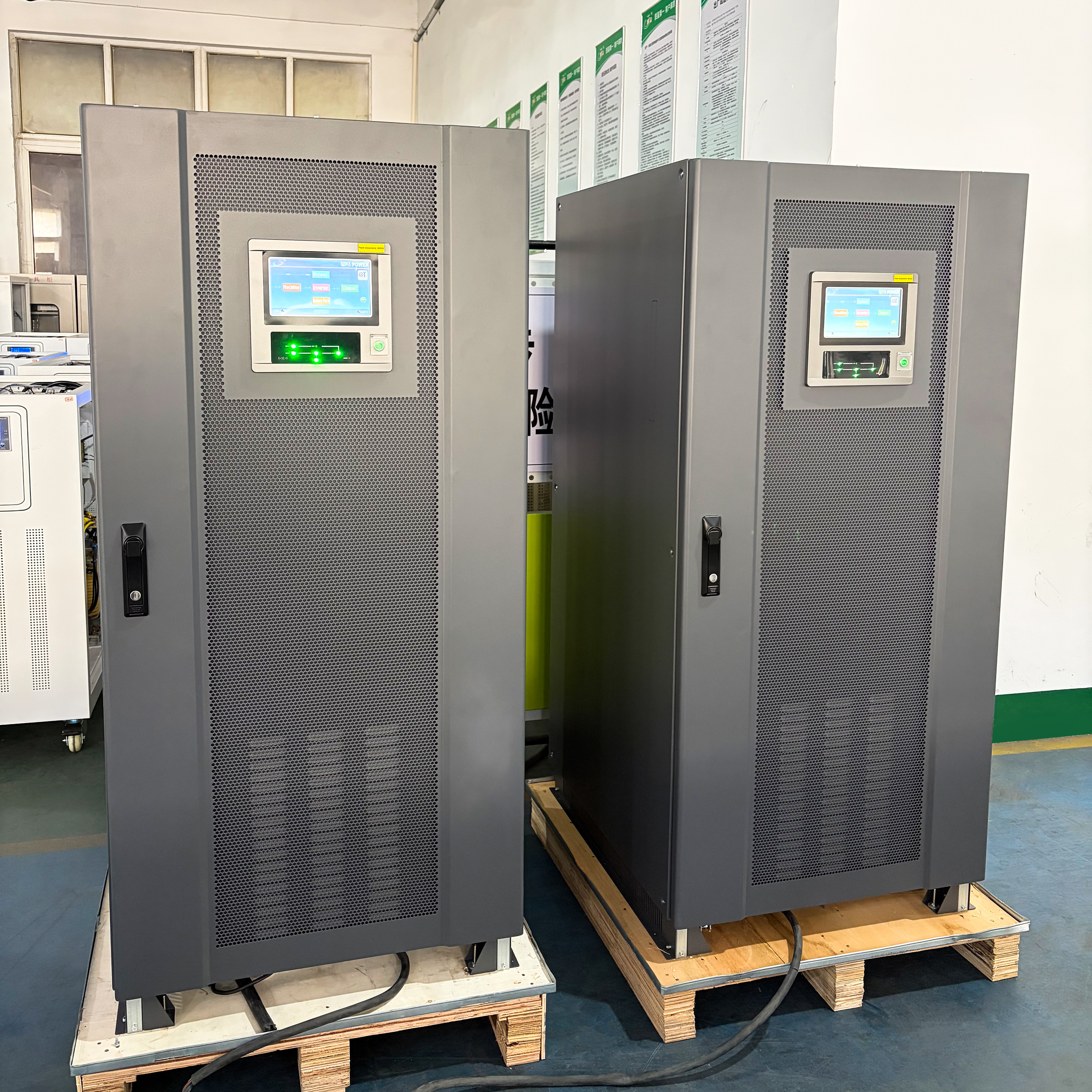 60KW Industrial Online UPS Computer Three Phase Double Conversion Backup Power Supply Lightning Protection 20000 Electric Energy