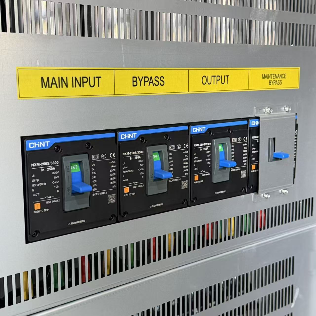 60KW Industrial Online UPS Computer Three Phase Double Conversion Backup Power Supply Lightning Protection 20000 Electric Energy