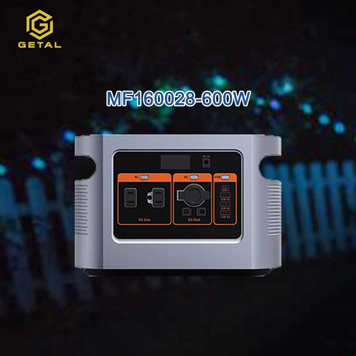 Wireless Rechargeable Solar Energy Battery 448wh 600W Outdoor Storage