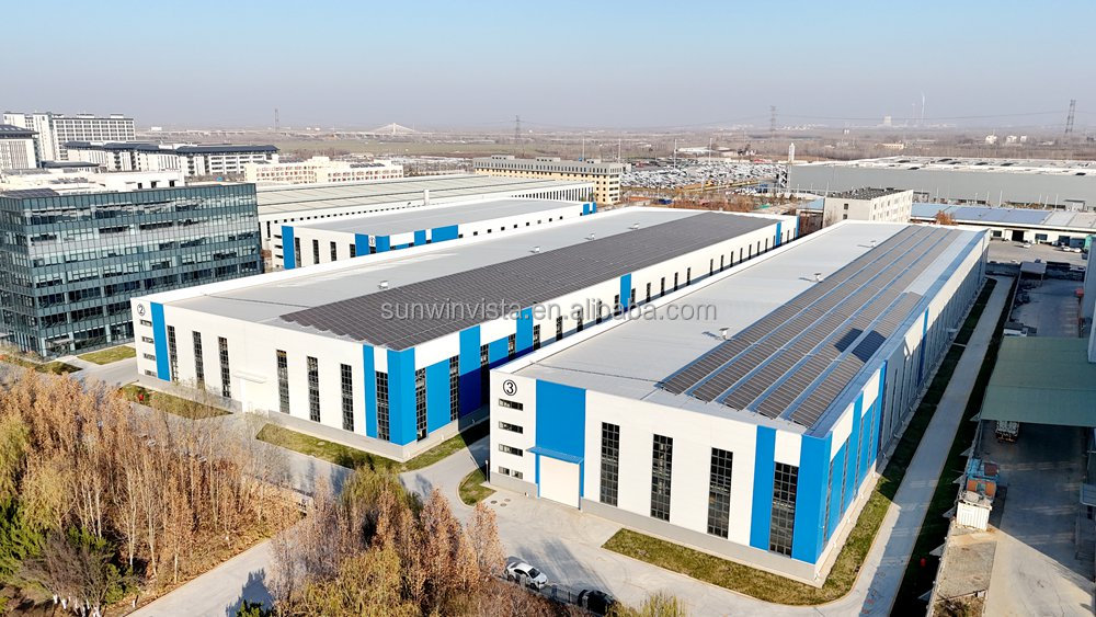 Modern Design Pre Engineered Steel Structure Production Workshop Warehouse Factory With Span Configuration Light Steel Frame