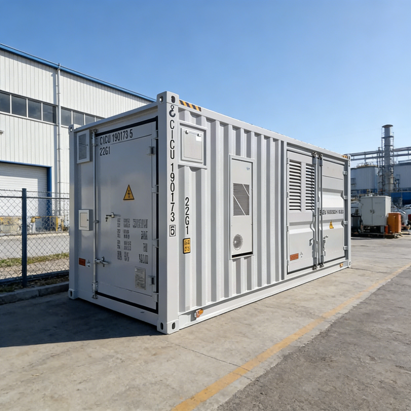 1Mwh Energy Storage 10ft 20gp 40hq Lithium Battery Container System 500kw 2mw Solar Lifepo4 All in One Bess