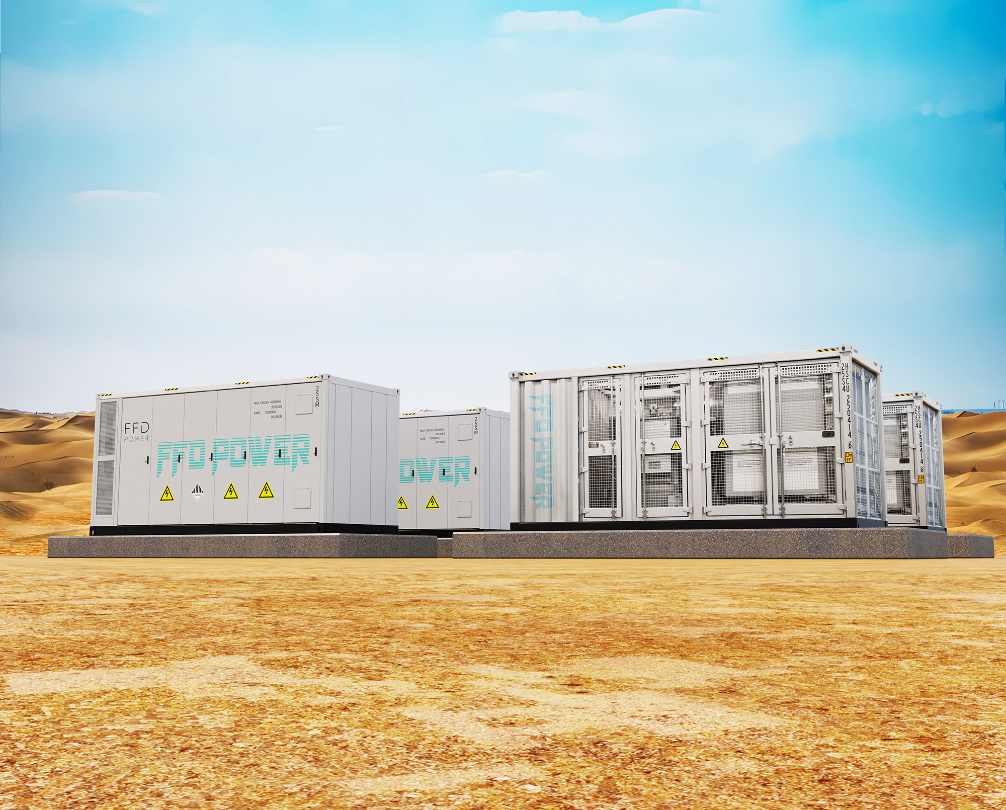 5MWh 2.5MW Containerized Energy Storage System Centralized LFP BESS for Utility-Scale Grid &amp; Power Plant Applications