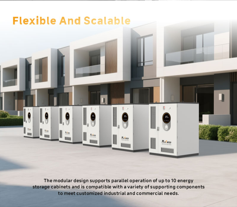 125KW 261KWH Energy Storage System Off Grid Solar Power BESS Container Photovoltaic Utility Scale Battery Storage