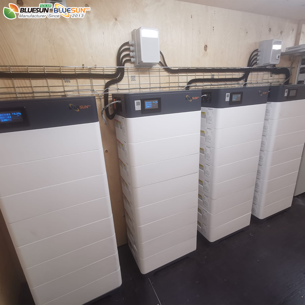 All In One Stacked Lifepo4 51.2v 5kwh Per Piece 20kwh 30kwh 40kwh Customized Capacity Battery Solar Energy Storage Solar System