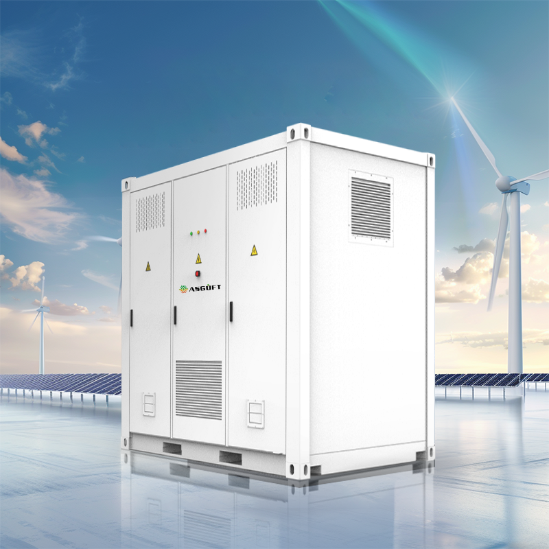 BESS Container Industrial Battery 20Ft 1Mwh 2Mwh 3Mwh 5Mwh LiFePO4 Solar Liquid Cooling Energy Storage System Commercial Use