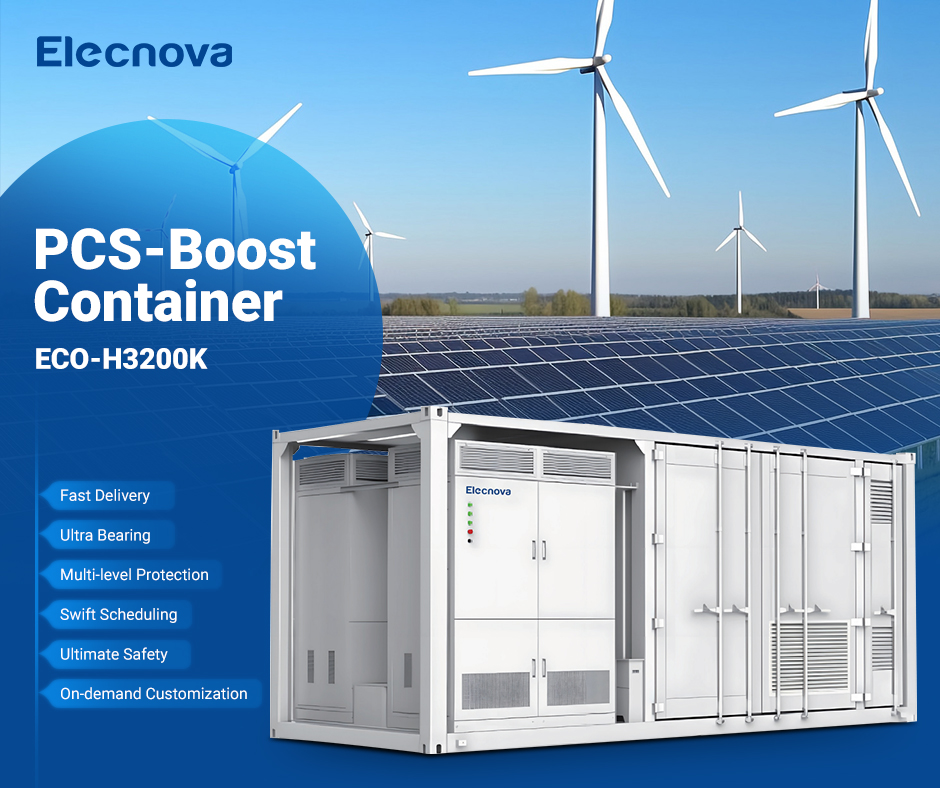 High Quality Economical Air Cooling Energy Storage System UN38.3 Certified PCS-Boost Container