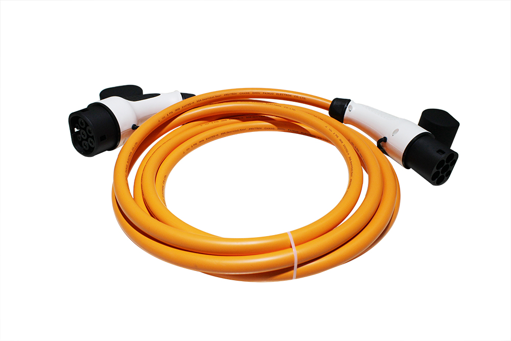 Duosida Level 3 Mode 3 Type1 To Type2 EV Power Charging Connector Cable
