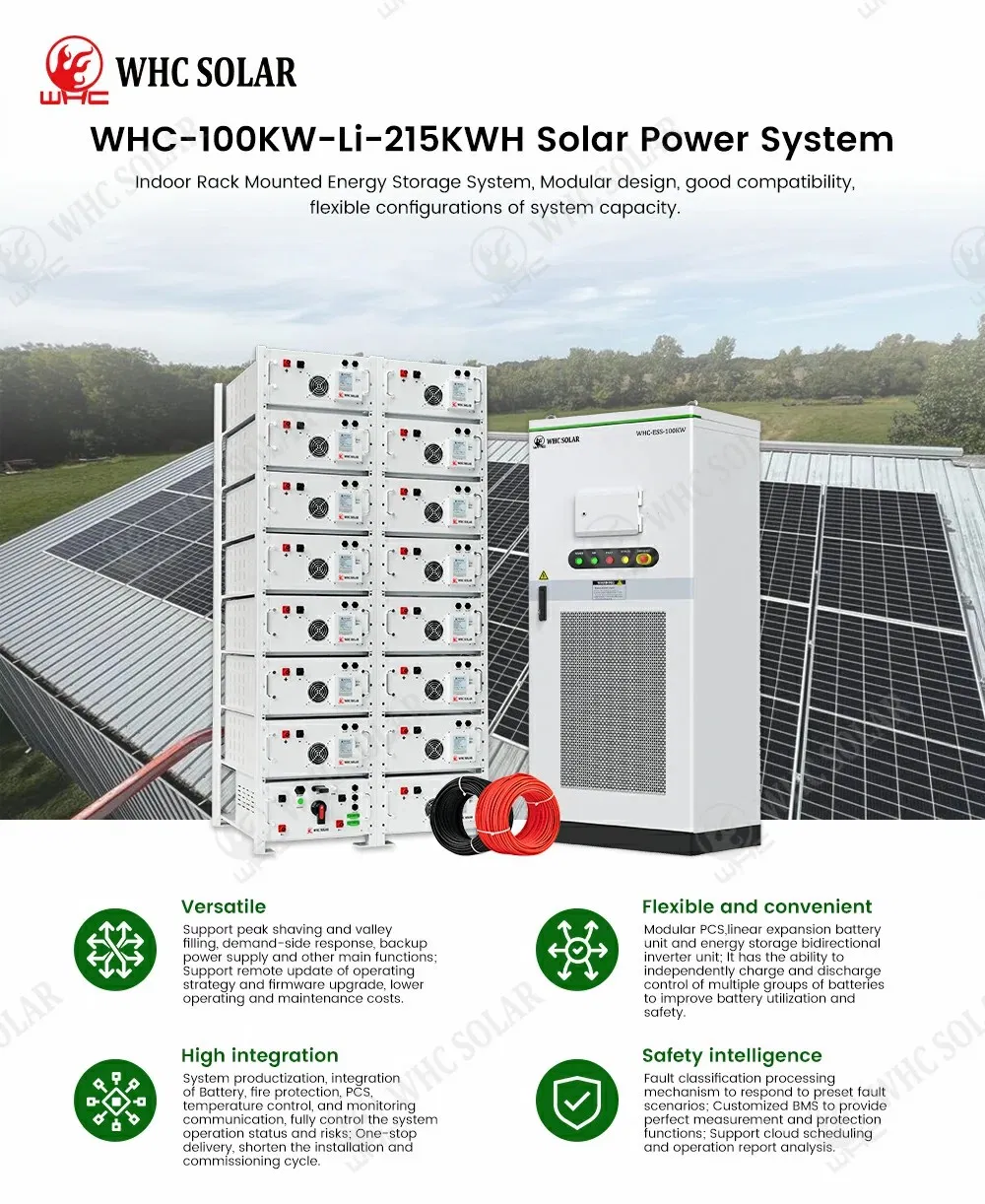 100KW Industrial and Commercial Energy Storage Box Energy Storage Cabinet Battery Cabinet Energy Storage Systems