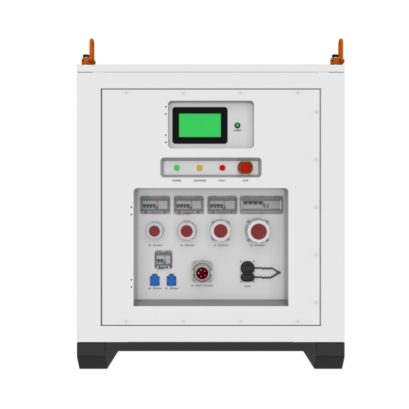 Smart Power Distribution 160kWh Mobile Energy Storage System Grid-Connected Microgrid System Efficient Charging for Construction