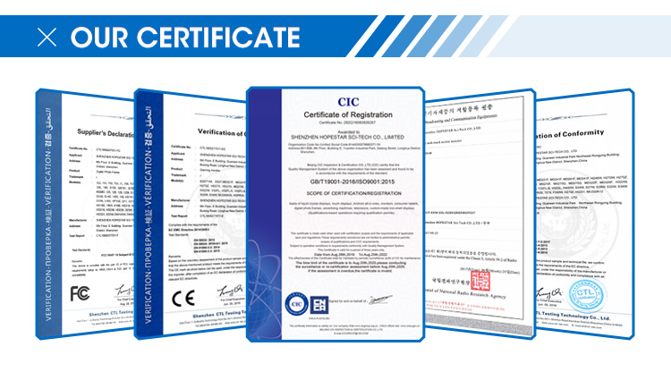 Certifications