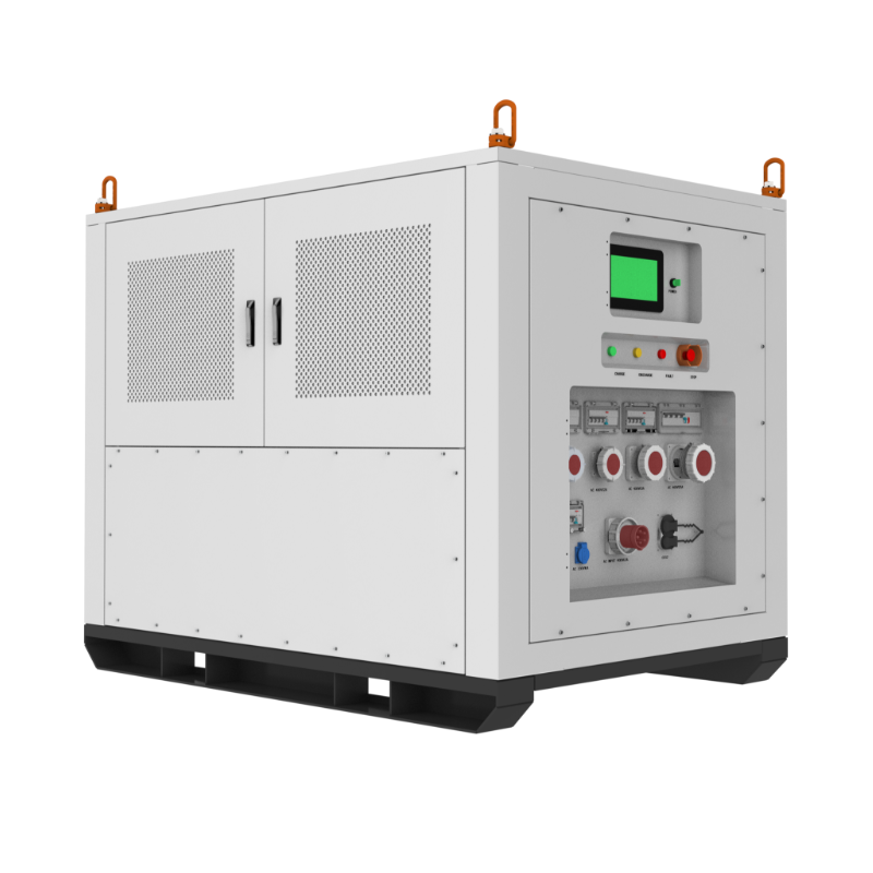 Smart Power Distribution 160kWh Mobile Energy Storage System Grid-Connected Microgrid System Efficient Charging for Construction