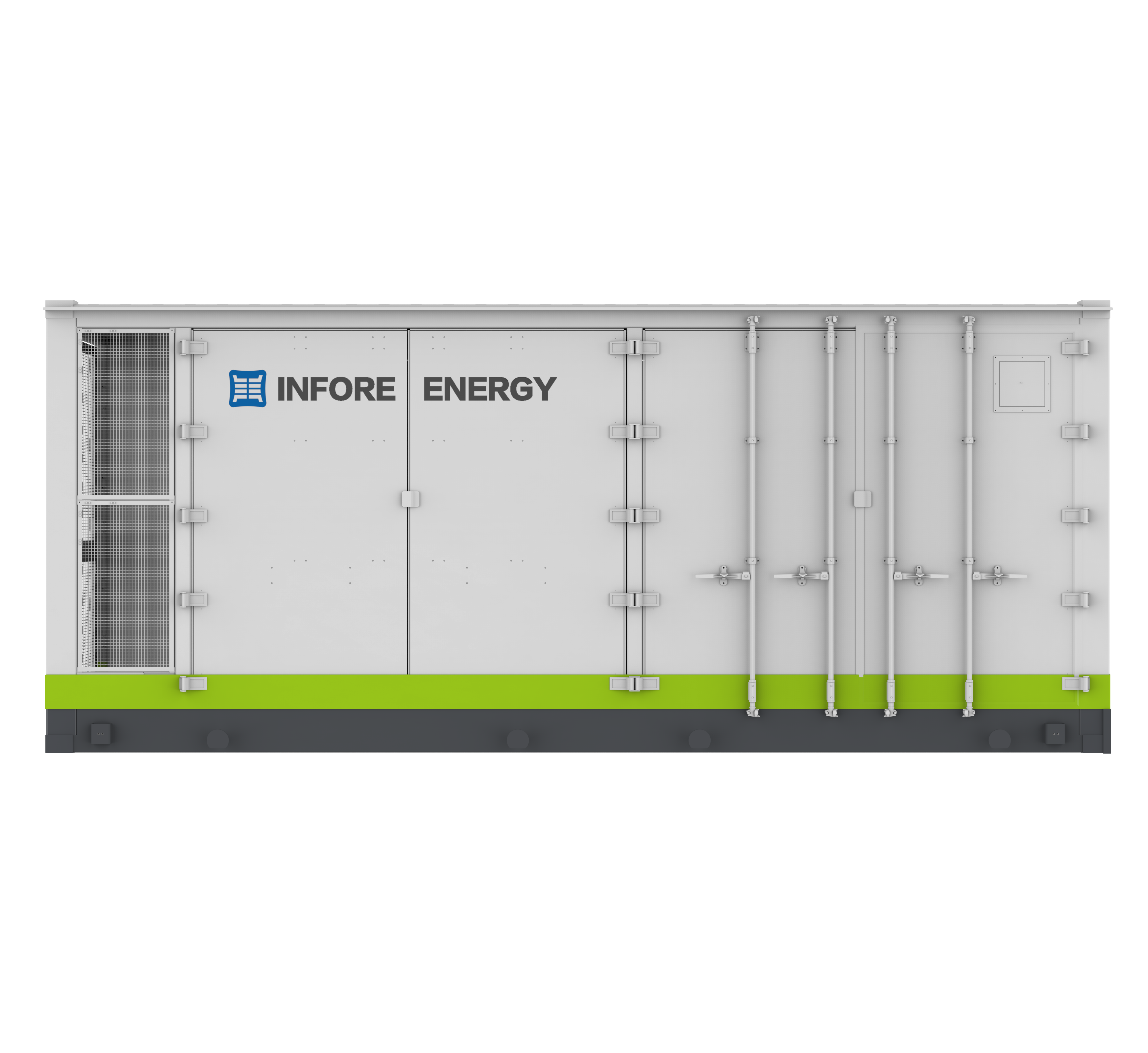 Liquid-Cooled 5MWh LiFePO4 Battery 40ft 6000 Cycle Life Integrated Smart Management System Optimized Charging Energy Storage