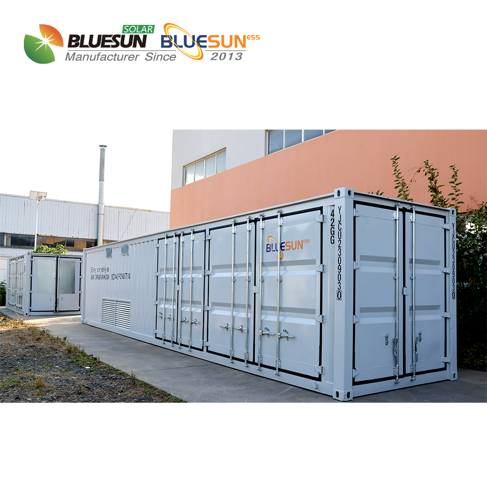 Outdoor 20FT Container Solar Panel System 800KWH 2.5MWH Solar Power Plant Energy Storage Container Pv Project