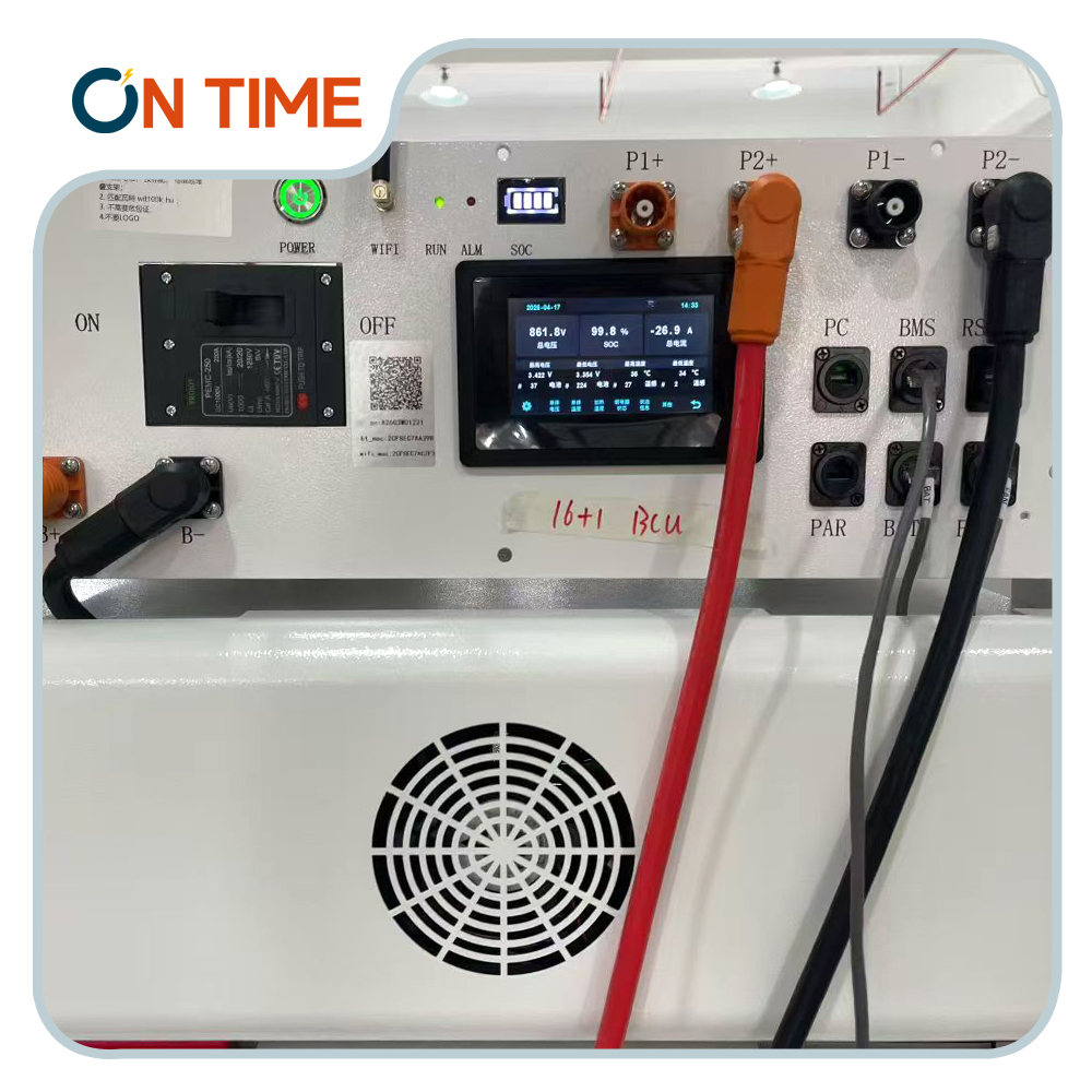 215kWh 60kWh CE Certified HV Battery 400V-900V Rack Mounted LiFePO4 for Commercial Solar Storage &amp; Inverter Peak Shaving