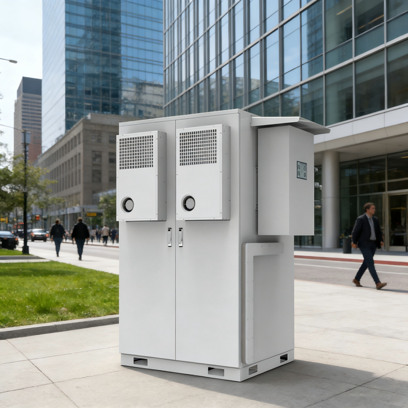 All-in-One 100kW 125kW 100kWh 225kWh BESS Container, Integrated Industrial &amp; Commercial Outdoor Energy Storage System Cabinet