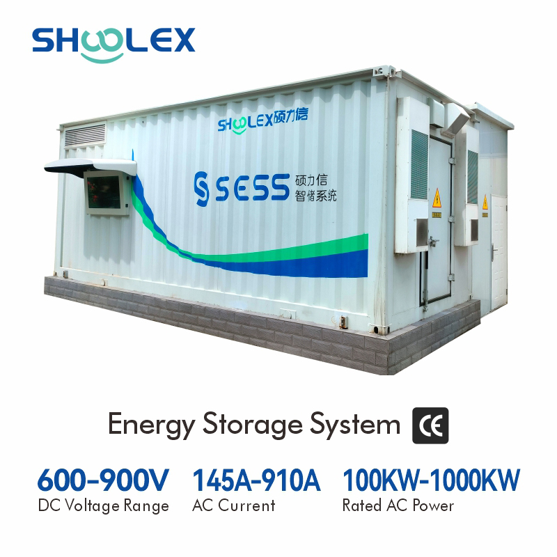 SHUOLEX LiFePO4 Containerized Energy Storage System DC Voltage Range for Peak Shaving &amp; Grid Stabilization