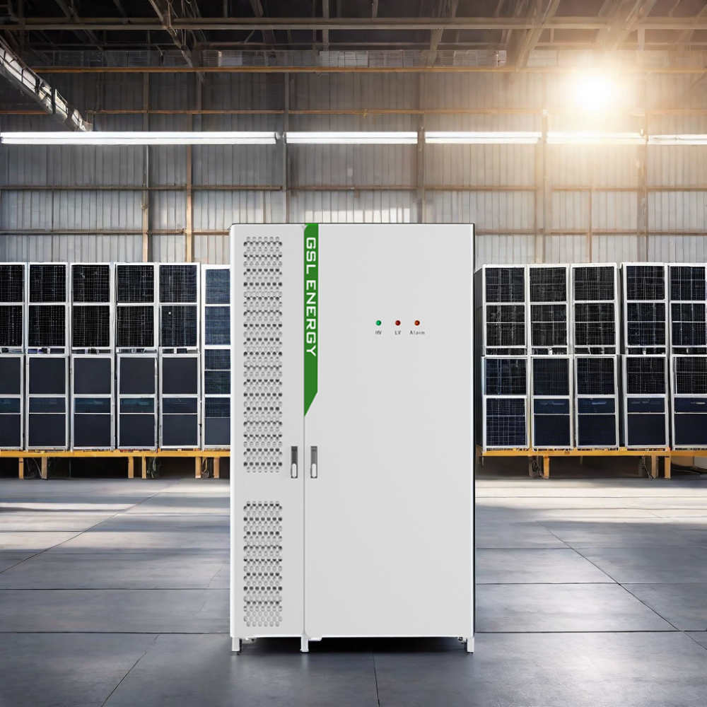 GSL Energy Utility Scale Battery Storage System 372kwh Storage Lifepo4 Battery Solar Power BESS Container Liquid Cooling Battery