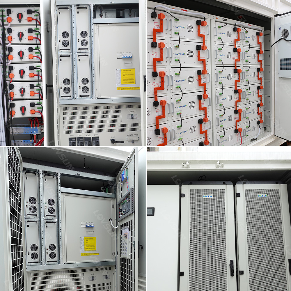 500kW 1MW Lithium Battery ESS Solar Energy Battery System Container 1 MWh 2 MWh Container Energy Storage System for Commercial