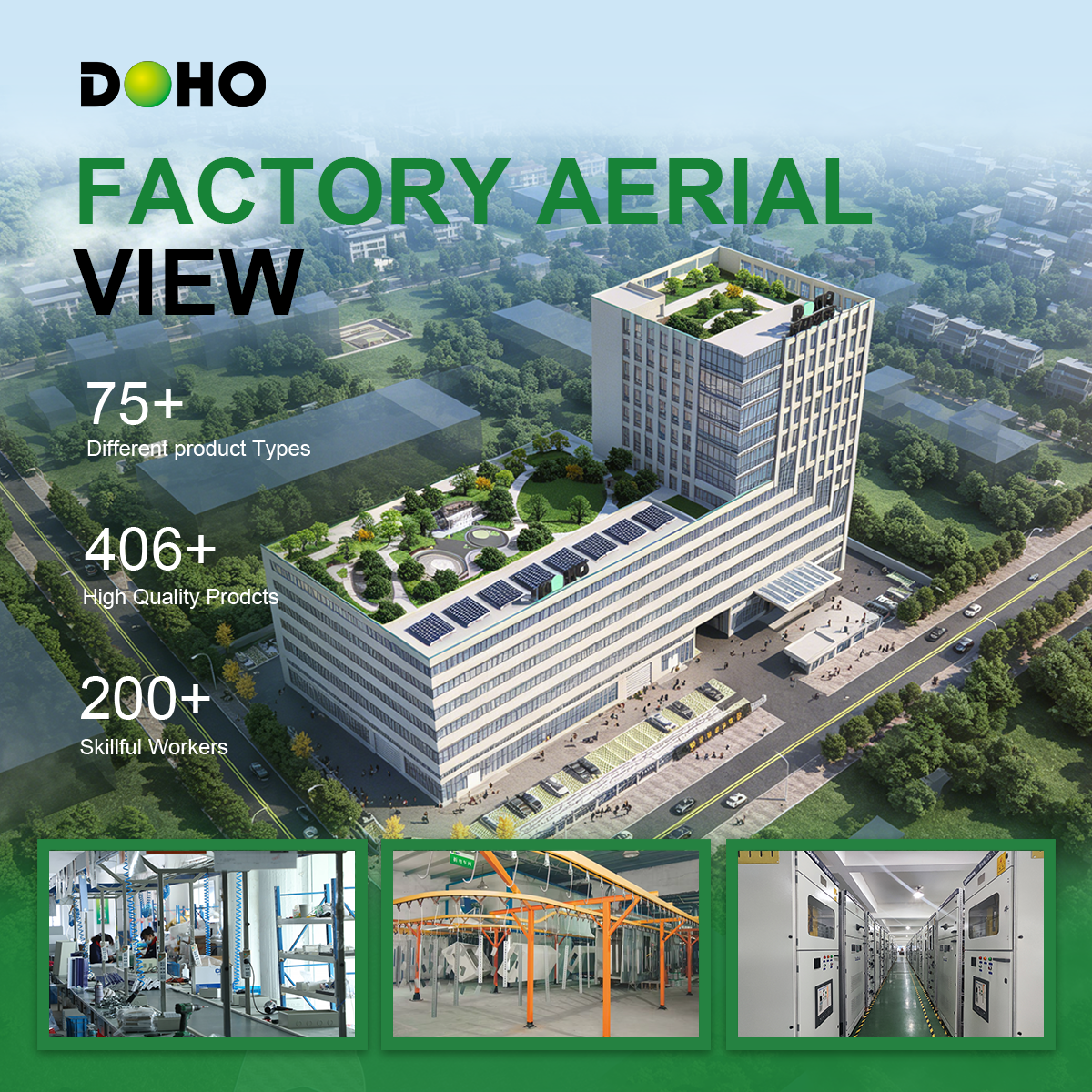 DOHO DHESTS100-200kWh-400-A 100kW/200kWh Hybrid ESS IP54 Smart Air-Cooled Lithium Ion Battery Storage on Grid off Grid