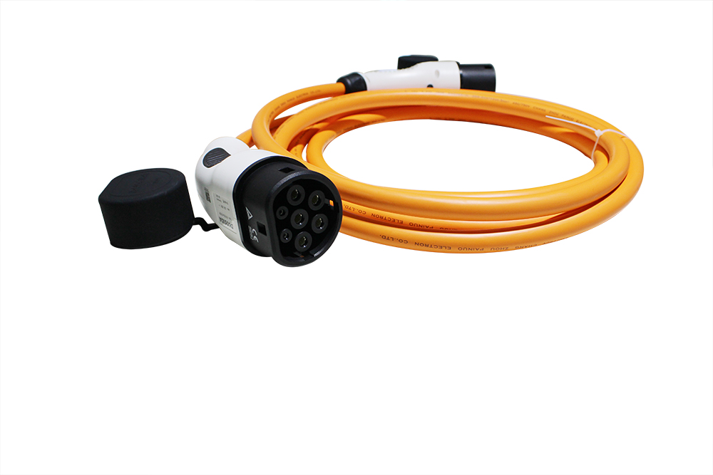 Duosida Level 3 Mode 3 Type1 To Type2 EV Power Charging Connector Cable