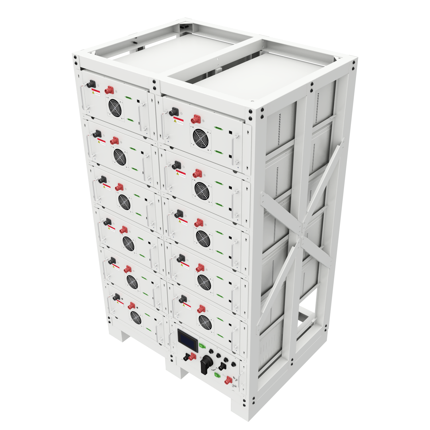 150-200kW All-in-One Hybrid Solar Power System with 300-400kWh Battery, UL/TUV Certified Commercial Solar Backup Solution