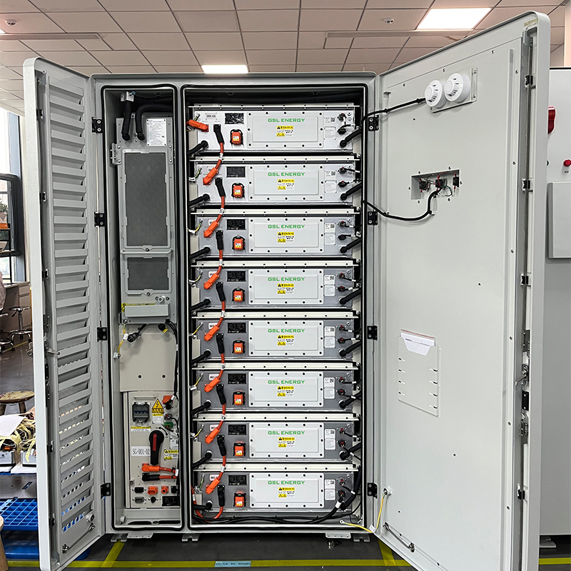 GSL Energy Utility Scale Battery Storage System 372kwh Storage Lifepo4 Battery Solar Power BESS Container Liquid Cooling Battery