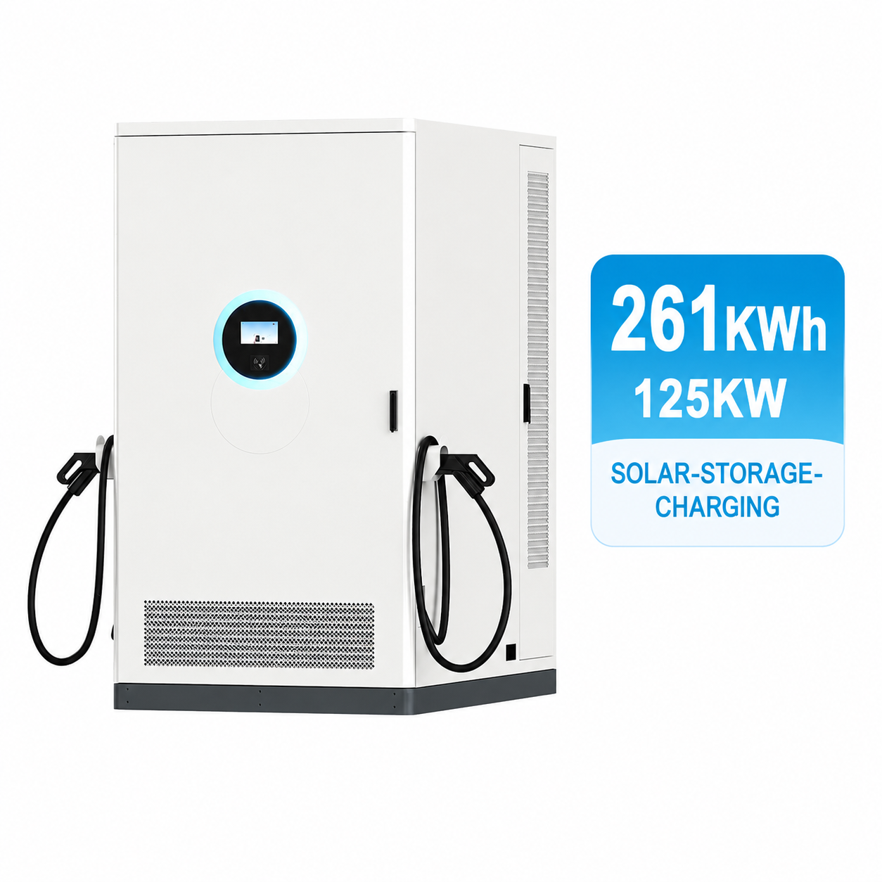 261kWh/208KWh 125KW Battery Energy Storage Cabinet Liquid Cooling Commercial BESS for Peak Shaving Applications