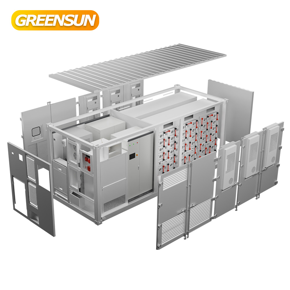Bess All in One High Voltage Battery 500Kw 1Mwh 2Mwh Commercial Energy Storage Container 8000 Cycles
