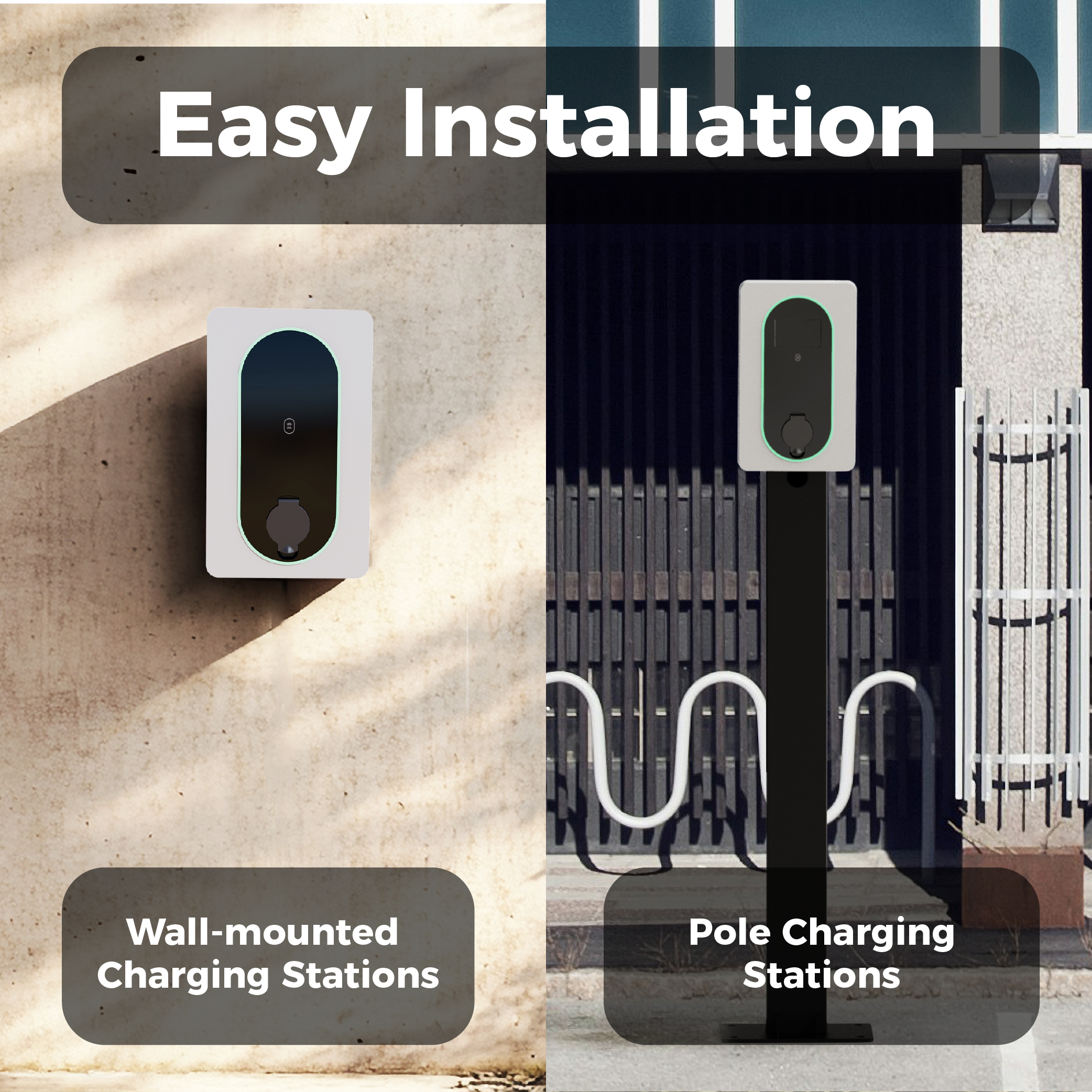 Wholesale RFID Card Swipe EVwallbox 22kW 7kW, 32amp Type2 AC EV Charger EV Charging Station 22kw EV Charger Type 2 EU