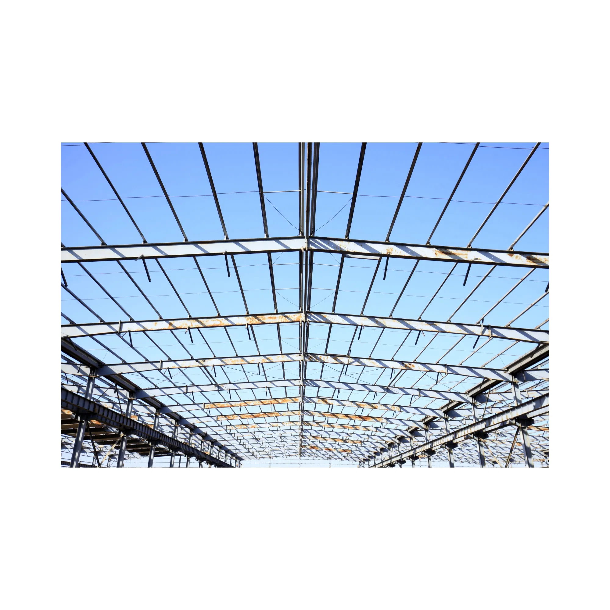 Fast Installation Prefab Steel Industrial Workshop Buildings Light Weight Metal Cold Storage