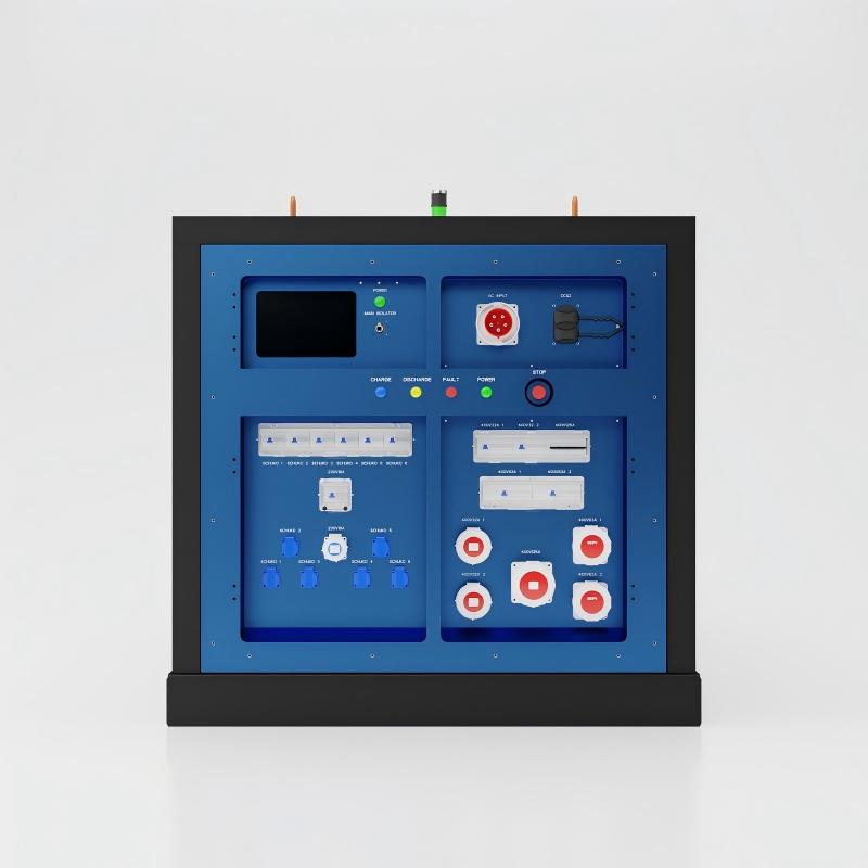 Remote -Controlled 256kWh LiFeLi Mobile BESS AC 3-Phase CEE Output DC 120kW Fast Charging Peak Shaving Liquid Cooling IP65