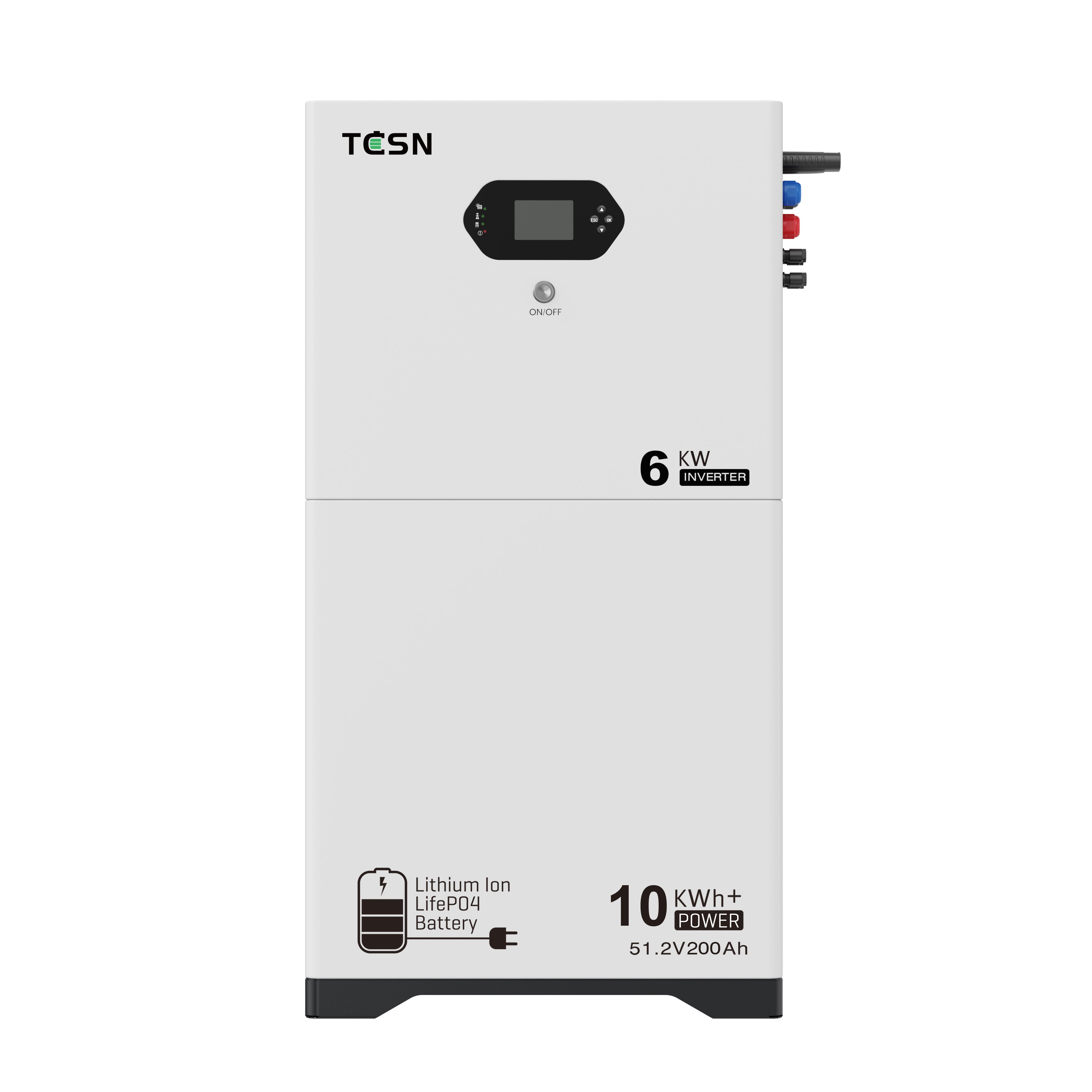 TCSN All-in-one Portable Power Station 6kVa 10kWh Hybrid Whole-home Energy Storage Backup Solar Generator System