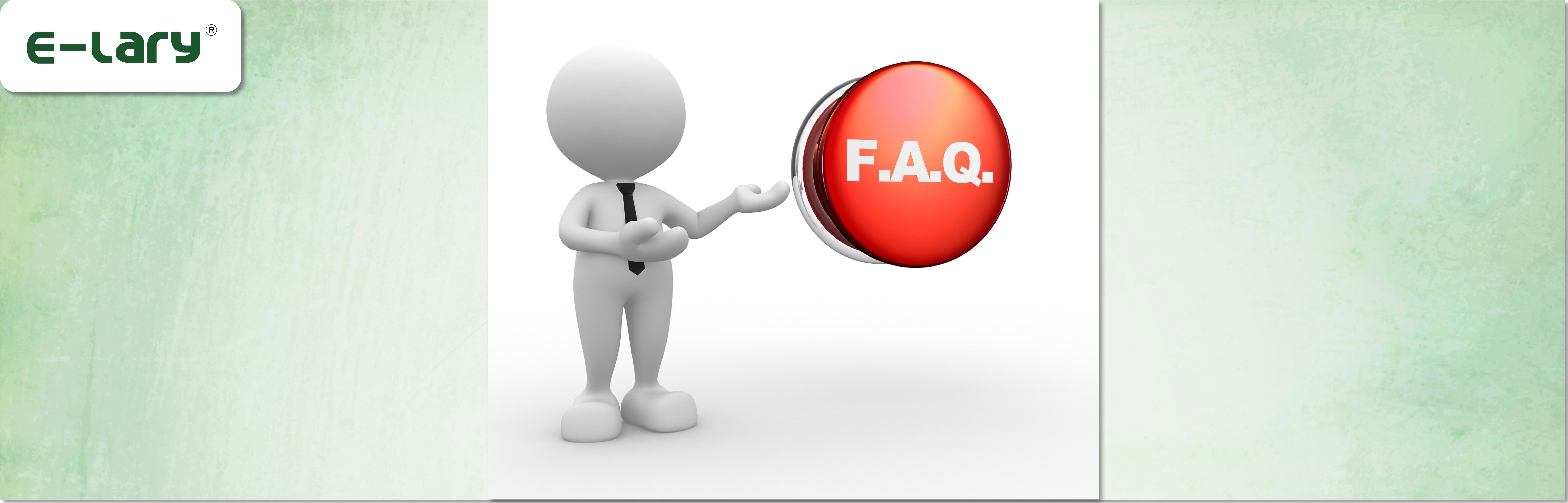 FAQ banner