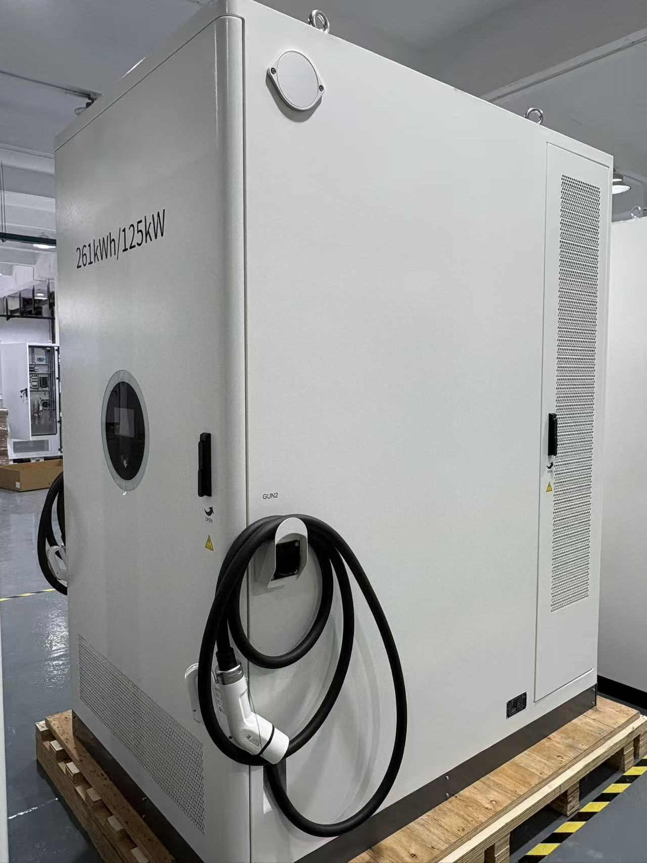 261kWh/208KWh 125KW Battery Energy Storage Cabinet Liquid Cooling Commercial BESS for Peak Shaving Applications