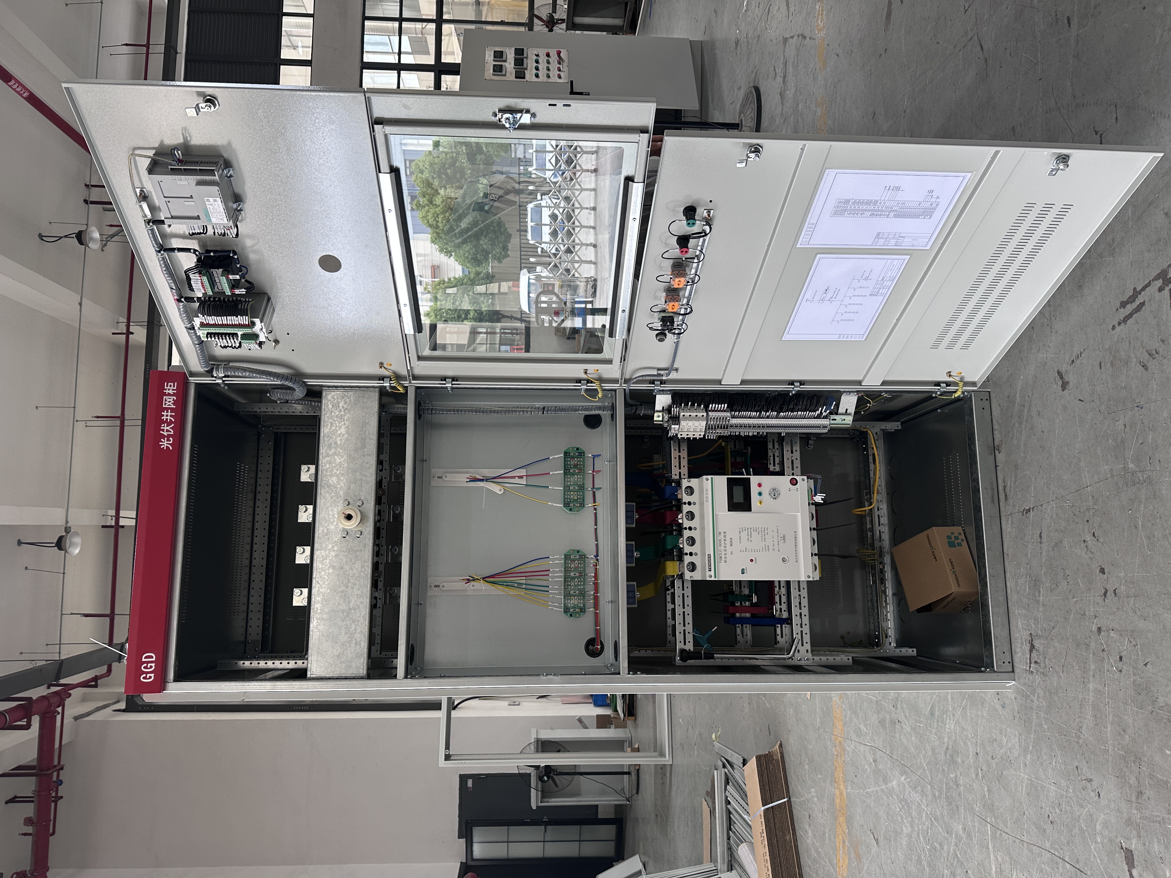 Solar Photovoltaic Grid-Connected Cabinet 50kW Energy Storage Equipment for Commercial PV Plant Power Distribution