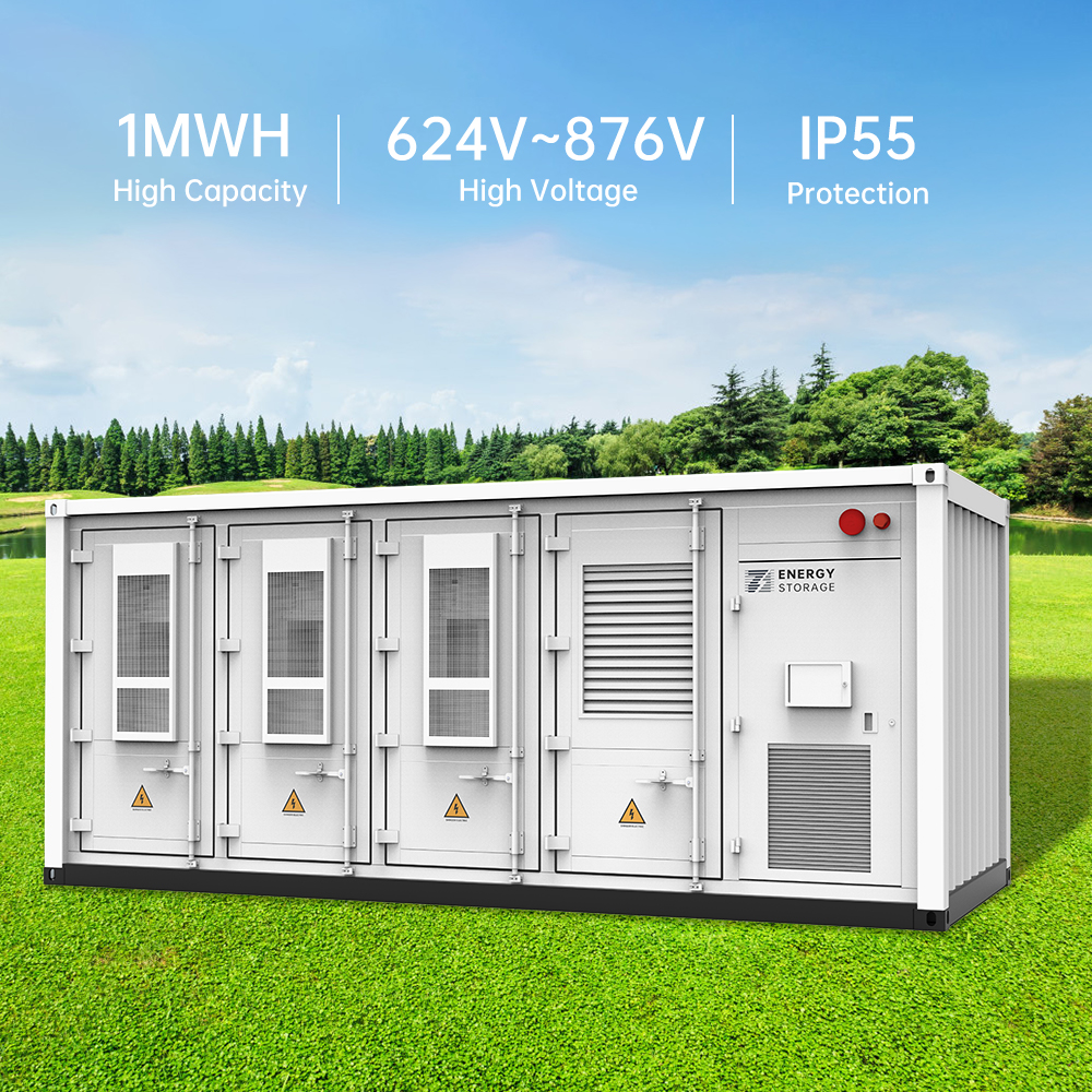 BENY 1MWH Battery Energy Storage System Container Solar HV Air Cooling Battery Energy Storage Solutions BESS