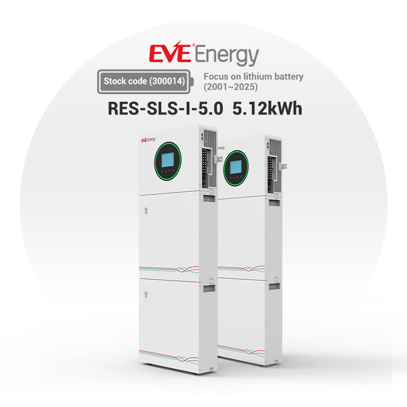 Eve 5.12kwh All-in-One Product for Residential Ess Solar Energy Storage Home Energy Storage System