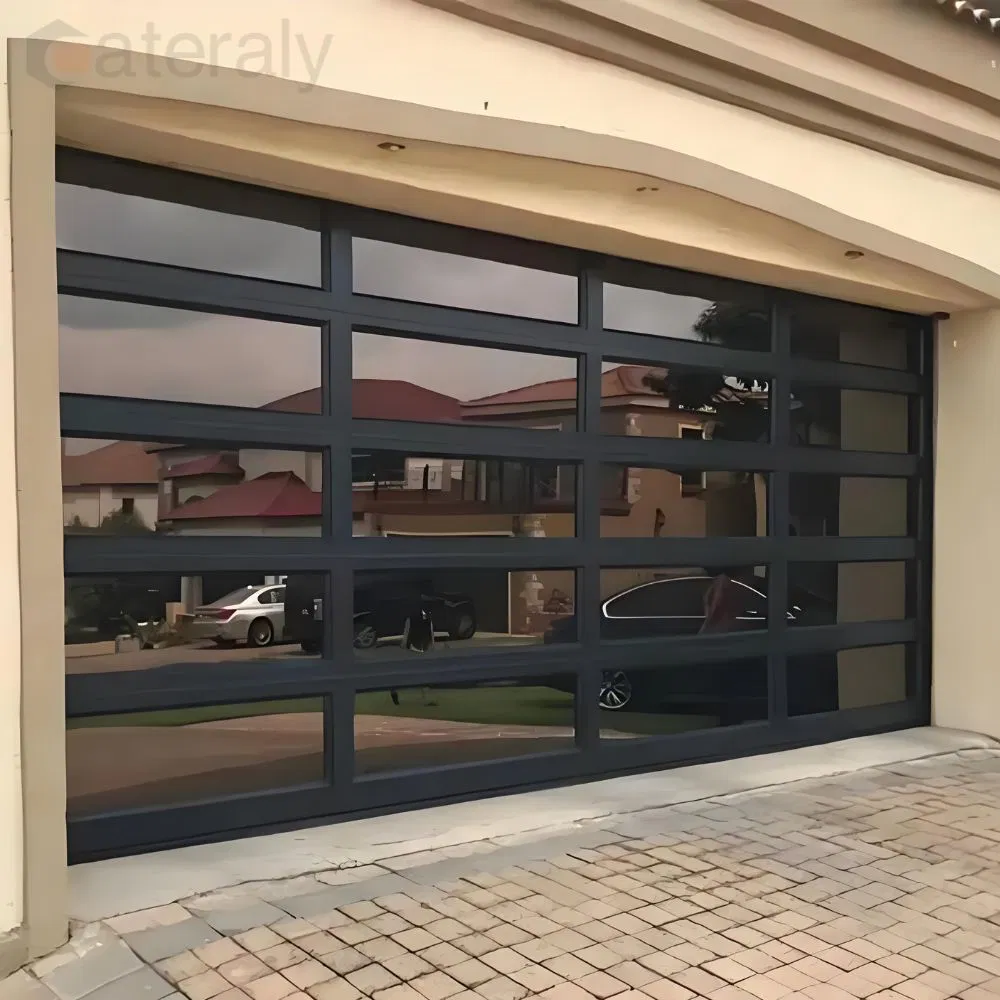 حساس ميل باب garage بتصميم عصري وميزات أمان كهربائية