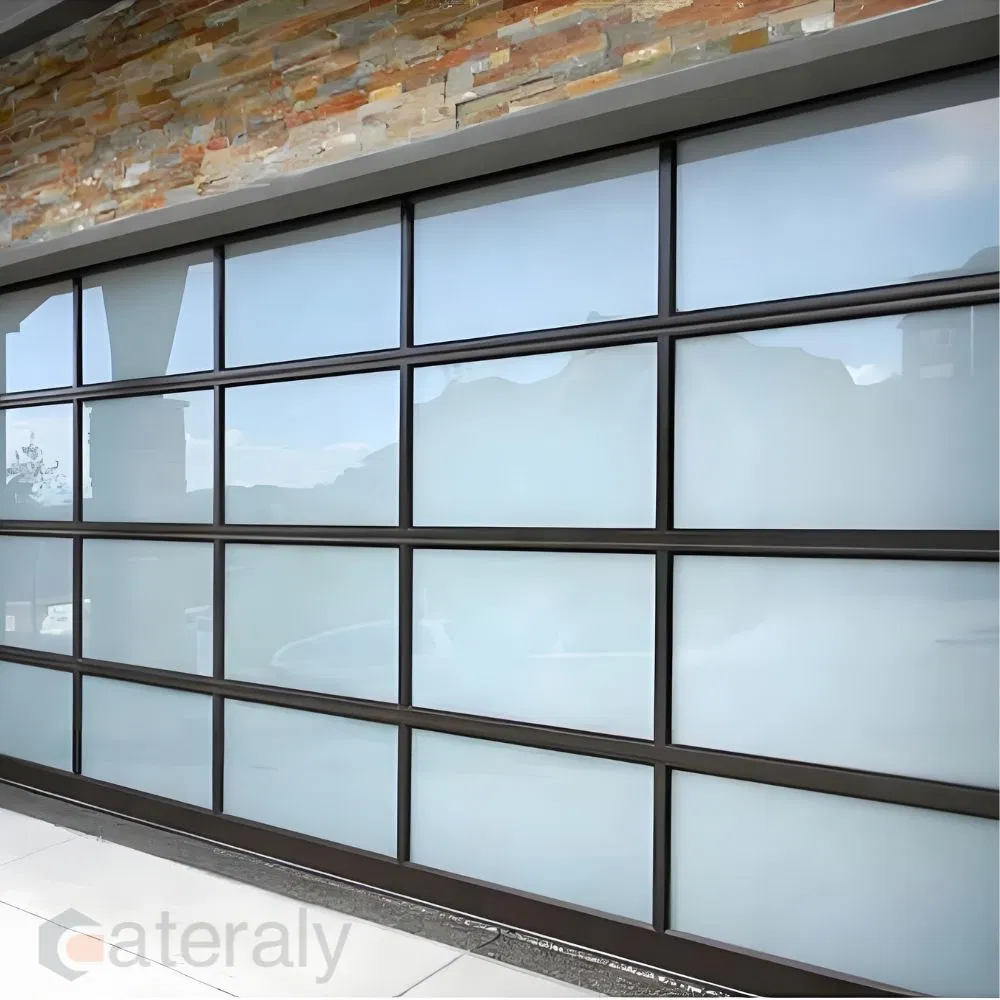 حساس ميل باب garage بتصميم عصري وميزات أمان كهربائية
